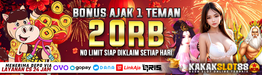 Bonus Gratis 20 Ribu & Bonus Referral Seumur Hidup Sebesar 25%